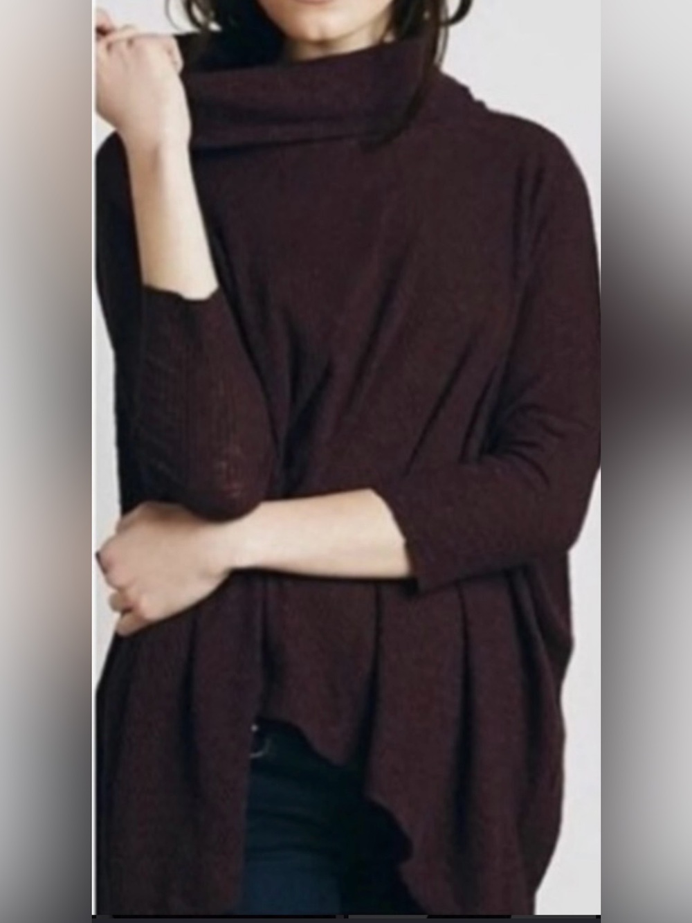 NWOT Free people Juicy Long Sleeve
Waffle Knit Top